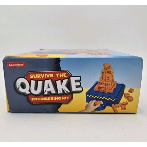 Survive The Quake Engineering Kit COMPLETE Lakeshore Earthquake Tested Works - Picture 8 of 10